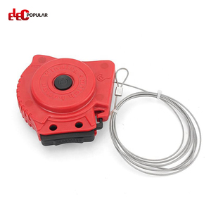2025 Elecpopular 1.5mm*1.8m Portable Automatic Retractable Stainless Steel Cable Lockout <strong>Key</strong> Unlock Way <strong>Unusual</strong> Installations - Product Image 6