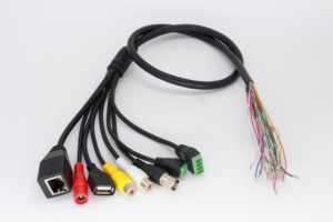 H.265 IP Camera Module RJ45+<strong>BNC</strong>+DC+USB+Audio <strong>Input</strong>+Audio Output +RS485+Alarm Full Function Network Cable(UG) - Product Image 6