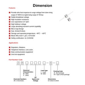 Brightking 2rm600l-8/B Điện Chỉnh lưu mô-đun 600A 600V bề mặt gắn kết cho bảo vệ quá áp - Product Image 2