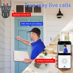 8k Four Lens Screen 10X Optical Wifi <strong>Camera</strong> Outdoor PTZ <strong>Camera</strong> Optical Zoom Auto Tracking Security Wireless Network CCTV <strong>Camera</strong> - Product Image 6