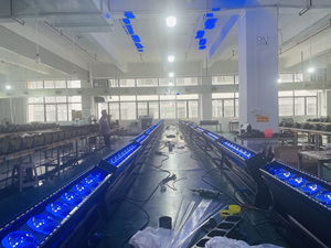 DMX 10*60W RGBW像素发光二极管光束移动棒变焦活动舞台闪光灯照明DJ迪斯科音乐会