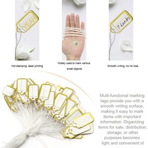 ストリング付きジュエリー値札弾性ストリング付きマーキングタグ - Product Image 6