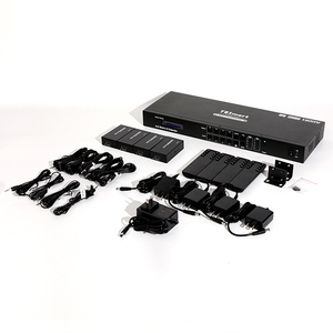 带4个扩展器的TESmart 4X8 HDMI矩阵传输长距离50m四视图模式4 HDMI 4 RJ45输出HDMI切换器矩阵 - Product Image 6