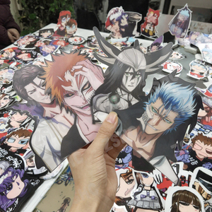 Bán buôn tùy chỉnh Quỷ Slayer 3D phim hoạt hình dán chuyển động nóng nhất không thấm nước xe đề can và máy tính xách tay tường trang trí nội thất phim hoạt hình 3D dán - Product Image 2