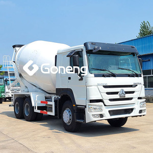 Beton ciment malaxeur camion d'occasion Prix 8m3 9m3 10m3 tại Trung Quốc xe tải trộn bê tông xi măng HOWO - Product Image 1