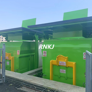 Marca RNKJ Recipientes Lixo Sistema De Coleta De Resíduos Públicos Estação De Compressão De Lixo Subterrânea Elétrica