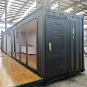Australia <strong>USA</strong> Maison Conteneurs Deluxe Fast Building Prefab Glass Modular Luxury Shipping Container <strong>Homes</strong> 40 Feet for <strong>Sale</strong> - Product Image 3