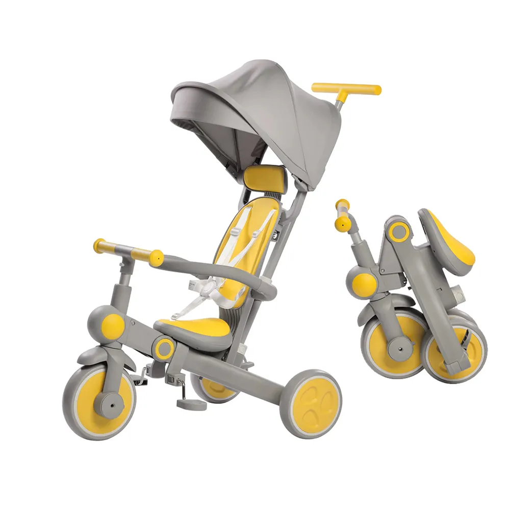 Multifunktion ales Kleinkind Baby Kinder Dreirad 3 Rad Kinder Trike Fahrrad Baby Dreirad Kinder Dreirad für Kinder Kinder Baby 7 in 1