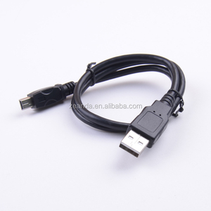 Özelleştirilmiş USB 2.0 a erkek 5 Pin Mini USB kablosu dik açılı konektörler 3A yazıcı bilgisayar ve barkod tarayıcı için hızlı şarj - Product Image 5