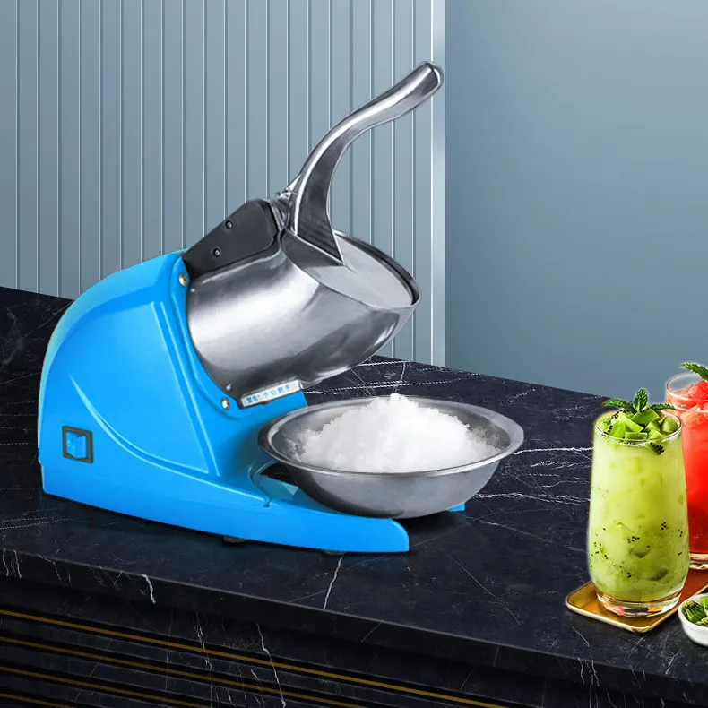 Máquina de cono de helado eléctrica para el hogar, máquina trituradora de hielo, máquina de cono de nieve