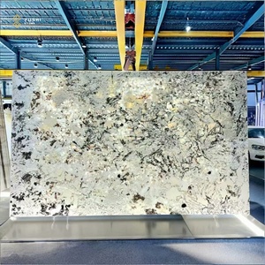 Yushi đánh bóng patagonia sang trọng lớn slab trắng hiện đại phong cách thiết kế cho nền tường nhà bếp Countertop - Product Image 6