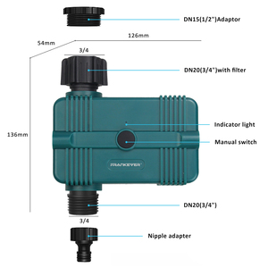 Tuya APP ZigBee Smart Sprinkler Watering <strong>Timer</strong> Irrigation <strong>Controller</strong> Water Meter and <strong>Timer</strong> with Rain <strong>Sensor</strong> for Garden Hose