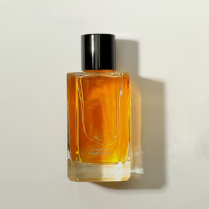 Özel hediye kutusu yüksek kalite 30ml 50ml 100ml kare kalın taban temizle boş cam parfüm kapaklı şişe - Product Image 2