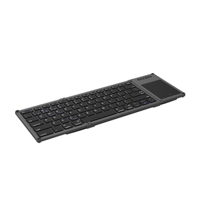 Teclado silencioso táctil grande, Mini teclado plegable de tableta portátil de empalme sin costuras para teclado de interfaz tipo C - Product Image 1