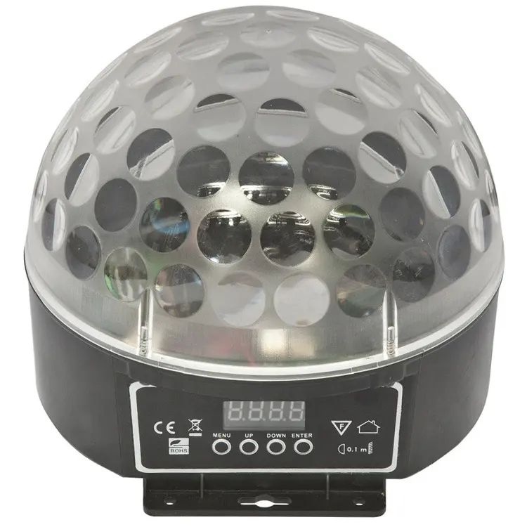 Профессиональный dj клуб диско сценический свет RGB MP3 Пульт дистанционного управления Кристаллический волшебный светодиодный шар