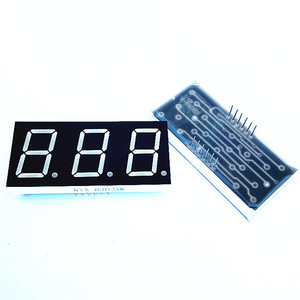 JstronicSevenセグメント超高輝度0.8インチ3桁7セグメントLEDディスプレイ - Product Image 6
