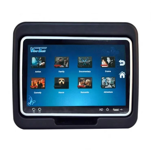 Monitor VOD de pantalla táctil HD de 10,1 "Monitor de autobús Android personalizable con entretenimiento de asiento trasero WiFi - Product Image 1