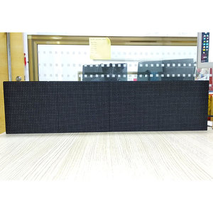 Светодиодный дисплей 128x32 точечный матричный светодиодный модуль P4 стенд с Pantallas светодиодный рекламный щит вывески для автомобилей небольшой светодиодный Тикер дисплей - Product Image 2