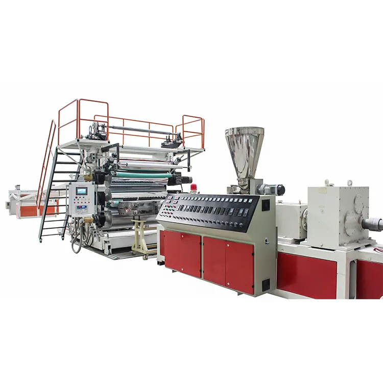 artificial PVC marble sheet automatic machine production line