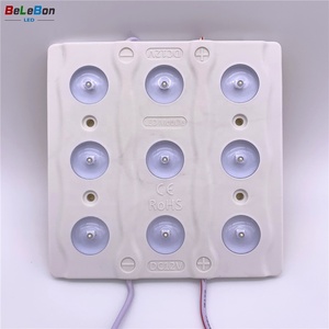 DC 12V อลูมิเนียม Pcb ฉีด170องศาเลนส์ประเภท Backlit ขนาดใหญ่7W นำโมดูล7วัตต์10วัตต์กล่องไฟพลังงานสูงแหล่งกำเนิดแสง