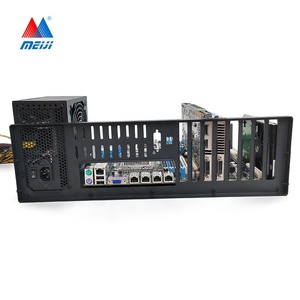 Open Air Computer Case 19 Rack PC Case Carcasa de servidor para juegos MATX ITX - Product Image 5