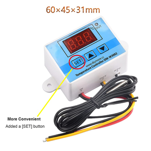 W3002 12V 24V 110V 220V LED Digital <strong>Temperature</strong> <strong>Controller</strong> Thermostat Thermoregulator <strong>Sensor</strong> Fridge Heating Cooling Switch Meter - Product Image 5