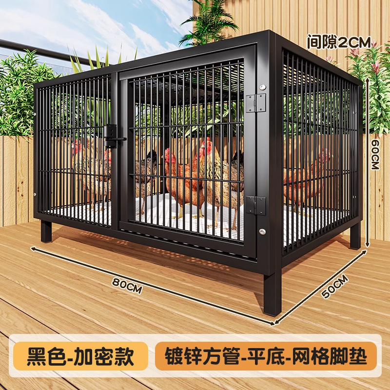 80 black-galvanized carbon steel-thickened to prevent theft