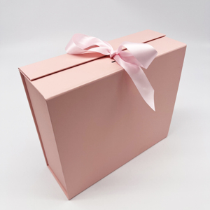 Xjt Kích Thước Tùy Chỉnh Có Thể Tái Chế Món Quà Màu Hồng Bao Bì Giày Quần Áo Cứng Cứng Cứng Nam Châm Hộp Gấp Bao Bì Giấy Hộp Với Logo - Product Image 1