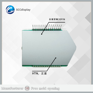Benutzer definiertes SJXDGW007 HTN-Segment anzeige modul 7 Monochromer LCD-Bildschirm Spezial förmige Bildschirm module - Product Image 2
