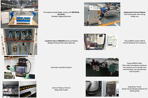 1530 1500*3000mm enrutador CNC inteligente 4 ejes 3D grabado máquina de carpintería con mesa de vacío recolección de polvo - Product Image 3