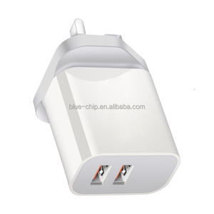 Wholesale <strong>All</strong> Plug Usb Fast Cell Phones Smartphones Charging Adapter Dual Port 2.4A Australian Indian Mobile Wall <strong>Charger</strong> - Product Image 4