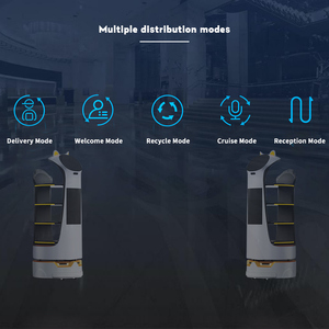 Autonomous Delivery <strong>Robot</strong> 4 Layer Other Service <strong>Robots</strong> <strong>Load</strong> 80KG <strong>Robot</strong> Waiter for Sale - Product Image 6