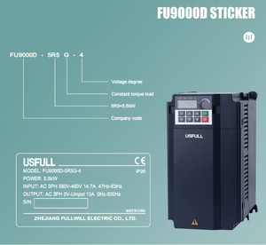 USFULL FU9000D 1.5kw kw 1.5kw 2.2kw 1PH 3PH 220V 380V frekans invertörü dönüştürücüsü için AC Motor VFD sürücü - Product Image 4