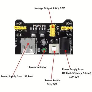 830 pz/scatola fai da te Project Starter Kit Kit elettronico fai da te Set di componenti elettronici con Breadboard a tiranti - Product Image 6