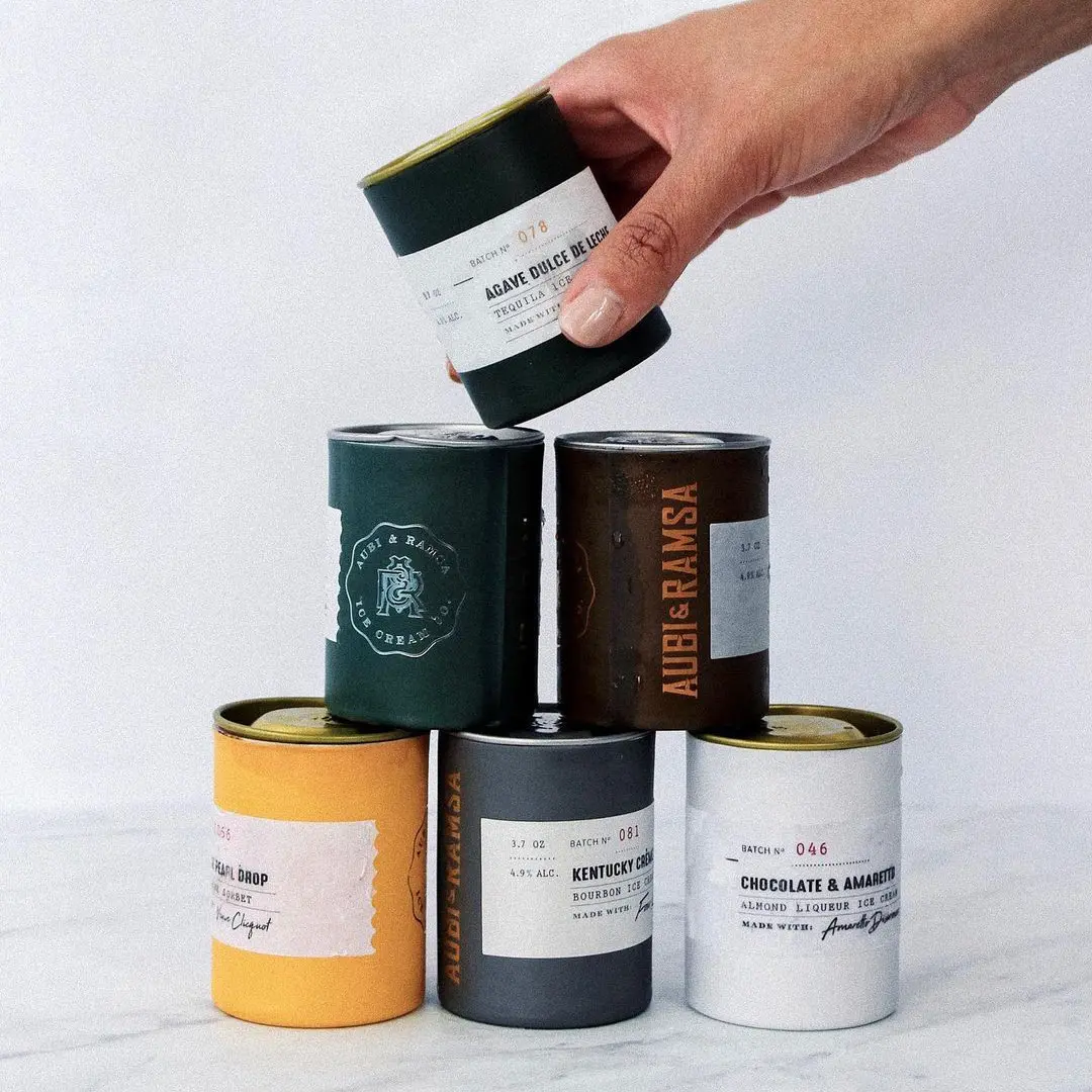 Перерабатываемый цилиндр, пищевая круглая коробка, подарочная упаковка для чая, картонная коробка/цилиндрическая форма, бумажная чайная коробка