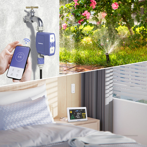 WiFi Remote Control Home Weather Station and Water <strong>Timer</strong> System <strong>Sensor</strong> Temperature Humidity Water <strong>Timer</strong> Irrigation <strong>Controller</strong>