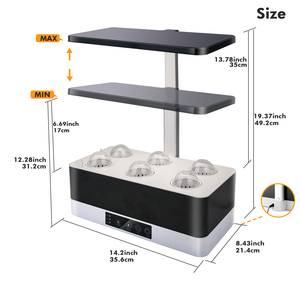 OEM Cây Trồng Vườn Thảo Mộc Trong Nhà Thông Minh Tùy Chỉnh Hệ Thống Trồng Thủy Canh Chậu Trồng Cây Thông Minh Nhà Bếp - Product Image 3