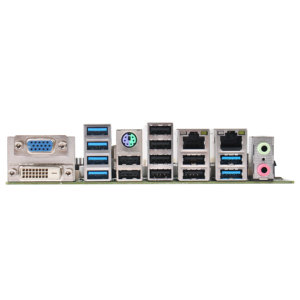 ECSUU Intel H110 LGA1151 cpu i3 i5 i7組み込みミニPCマザーボード、VGA DVI 10COM、銀行病院空港キオスクコンピューター用 - Product Image 3