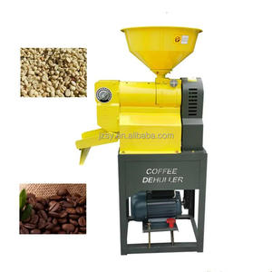 Calidad Precio de fábrica Mercado Pequeño Cacao seco Sheller Máquina de eliminación de piel de grano de café Máquina automática de descascarado de cacao - Product Image 1