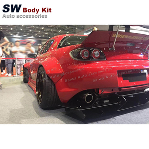 マツダRX8アップグレード改造用高品質ロケットバニースタイルワイドボディキット空気力学性能キット自動車部品 - Product Image 6