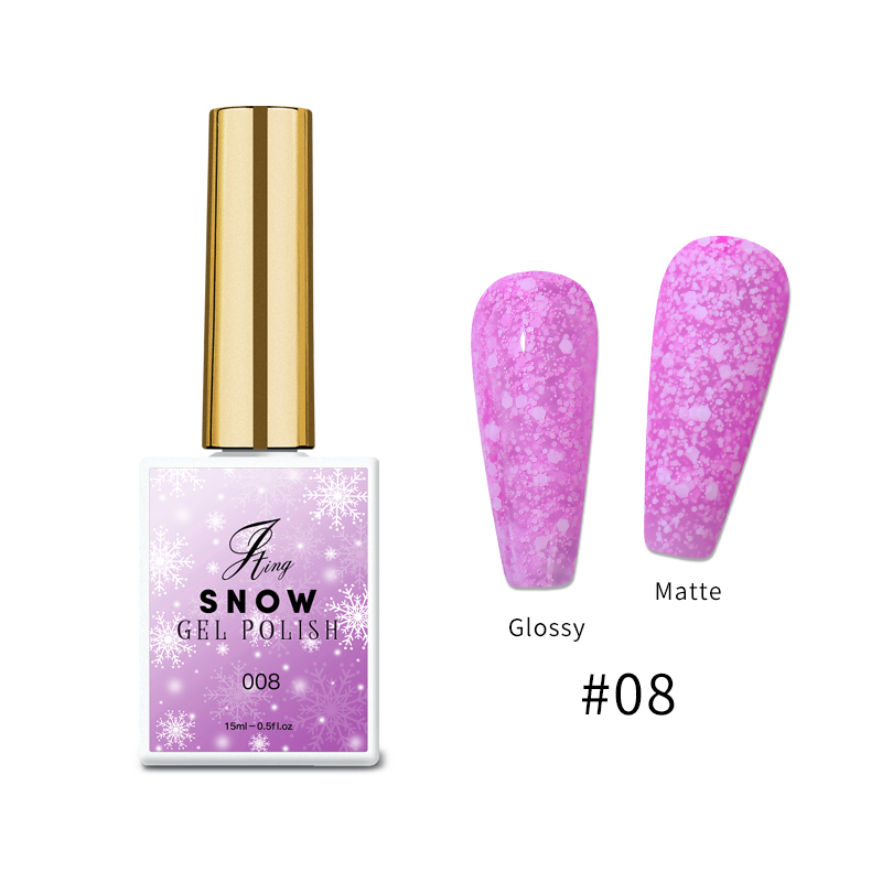 # 08 Vernis gel neige