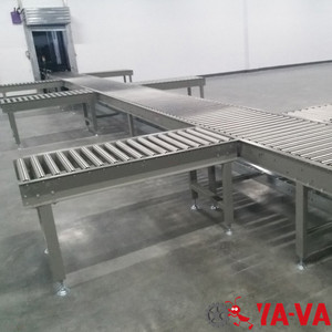 带自动制动系统的重力滚筒输送机，用于斜坡处理 - Product Image 2