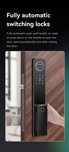Sinovo Tuya App Smart Life Video Intercom Smart blocco porta riconoscimento volto per la chiave della chiave dell'impronta digitale sblocca - Product Image 4