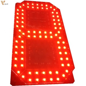 4-stellige 7-Segment-LED-Anzeige mit großem digitalem Zähler
