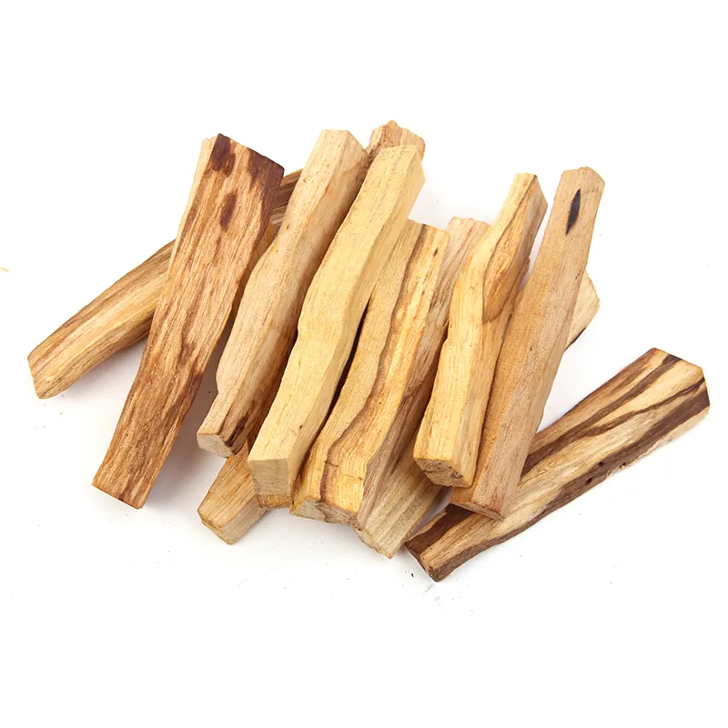 Venta al por mayor de varitas de incienso de madera de Palo Santo de Perú DE ALTO aceite natural para difuminar