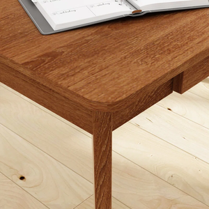 Escritorio moderno para ordenador en casa, escritorio de madera con cajones de almacenamiento integrados, mesa de oficina sencilla, escritorio de aprendizaje para oficina, estudio en casa - Product Image 4