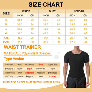 कमर ट्रेनर सॉना हॉट एक्सरसाइज सूट के साथ पुरुषों के शरीर को आकार देने वाली फिटनेस बनियान के साथ घरेलू उपयोग के लिए खेल बनियान - Product Image 6
