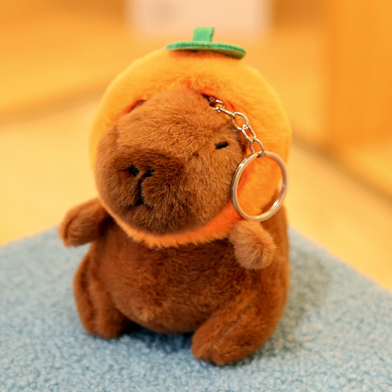 (Capybara) Sombrero de caqui 12cm