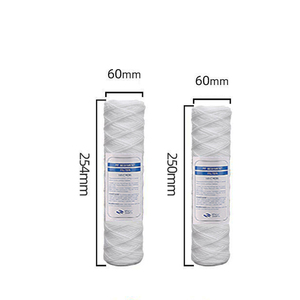 1 Micron Universal <strong>String</strong> <strong>Wound</strong> <strong>Sediment</strong> Water <strong>Filter</strong> Cartridge 20&quot; X 2.5&quot; for Any 20 Inch RO Unit for Retail Use - Product Image 5