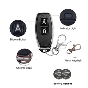 RF Wireless <strong>Remote</strong> <strong>Control</strong> 433MHZ 1527 Learning <strong>Code</strong> 2-key <strong>Remote</strong> <strong>Control</strong>